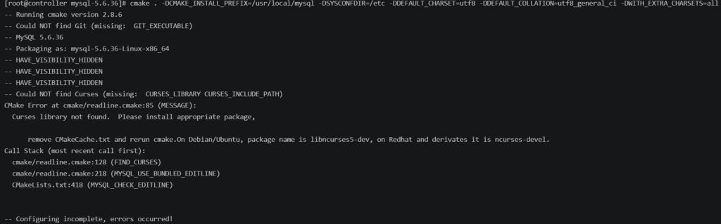 cmake 컴파일 명령어
